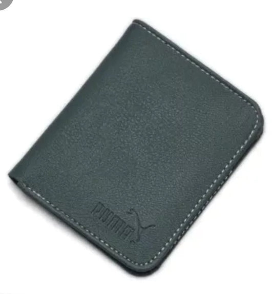 Premium Quality Pocket friendly Slim and Smart Puma wallet Grey